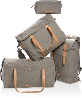 Canvas-laptoplaukku - PVC-vapaa