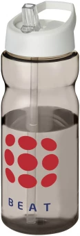 H2O Active® Base Tritan™ 650 ml urheilujuomapullo nokallisella korkilla