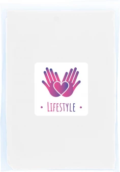 Mayan GRS-kierrätetty kertakäyttösadeviitta säilytyspussilla