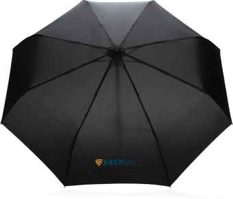 21" Impact AWARE™ RPET 190T auto open/close bambusateenvarjo