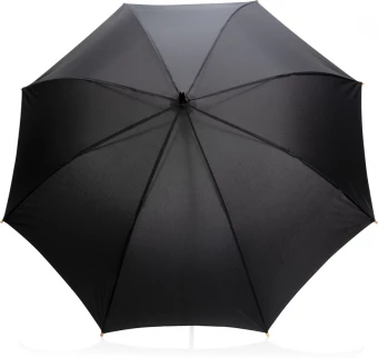 23" Impact AWARE™ RPET 190T auto-open bambusateenvarjo