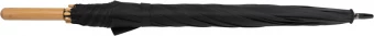 23" Impact AWARE™ RPET 190T auto-open bambusateenvarjo