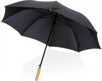 27" Impact AWARE™ RPET 190T auto-open bambusateenvarjo