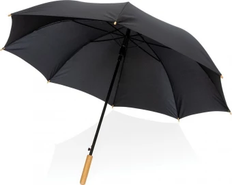 27" Impact AWARE™ RPET 190T auto-open bambusateenvarjo