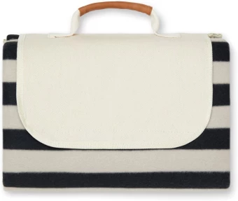 VINGA Alba GRS RPET piknikutekk, must