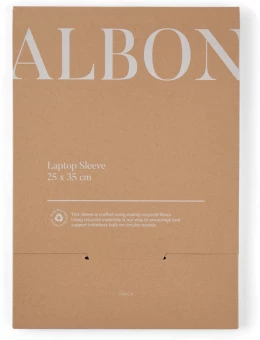 VINGA Albon GRS recycled felt 14" laptop sleeve