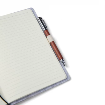 VINGA Albon GRS taaskasutatud vildist märkmik