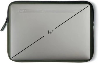 VINGA Baltimore sülearvuti kott 12-14", roheline