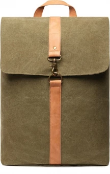 VINGA Bosler-selkäreppu kierrätetystä GRS-canvaksesta