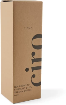 VINGA Ciro RCS kierrätetty teräs tyhjiöpullo 800 ML