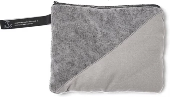 VINGA GRS RPET aktiivne kuivatusrätik, väike, must