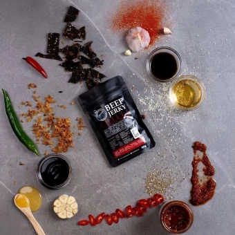 Beef jerky with chilli, 50g