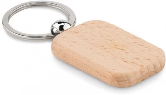 Kulmikas puinen avaimenperä