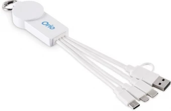 Võtmehoidjaga multilaadimiskaabel Icab