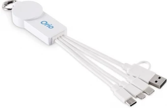 Võtmehoidjaga multilaadimiskaabel Icab