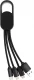 4-in-1 cable with carabiner clip