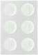 6-osaline vistrikuplaastrite komplekt