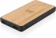 FSC®& RCS Rplastic 8000 mAh langaton virtapankki, ruskea