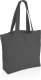 Impact AWARE™ recycled canvas shopper w/pocket 240gsm undyed, off white