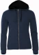 Klassikaline naiste Full Zip lukuga dressipluus