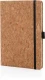 Korkista valmistettu kovakantinen muistikirja A5