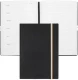 Märkmik A5 Iconic Black päevakavaga / trükk: Debossing