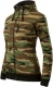 Naiste dressipluus Camo Zipper