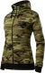 Naiste dressipluus Camo Zipper