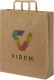 Voimapaperikassi 80-90 g/m2 litteillä kahvoilla – suuri