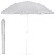 Portable sun shade umbrella in 210T polyester with inner UV coating for instant protection (SPF 30+). Lightweight and adjustable. Portable pouch included. Ø 150 cm.