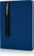 Basic kovakantinen PU A5 muistikirja osoitinkynällä