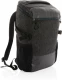 900D helppokäyttöinen 15.6" kannettavan tietokoneen reppu PVC vapaa, musta