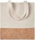 Shopping bag w/ cork details