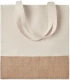 Shopping bag w/ jute details