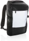 PU erittäin näkyvä helppokäyttöinen 15.6" reppu kannettavalle tietokoneelle, musta