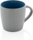Ceramic mug with colored inner