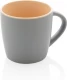 Ceramic mug with colored inner