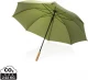 27" Impact AWARE™ RPET 190T auto-open bambusateenvarjo